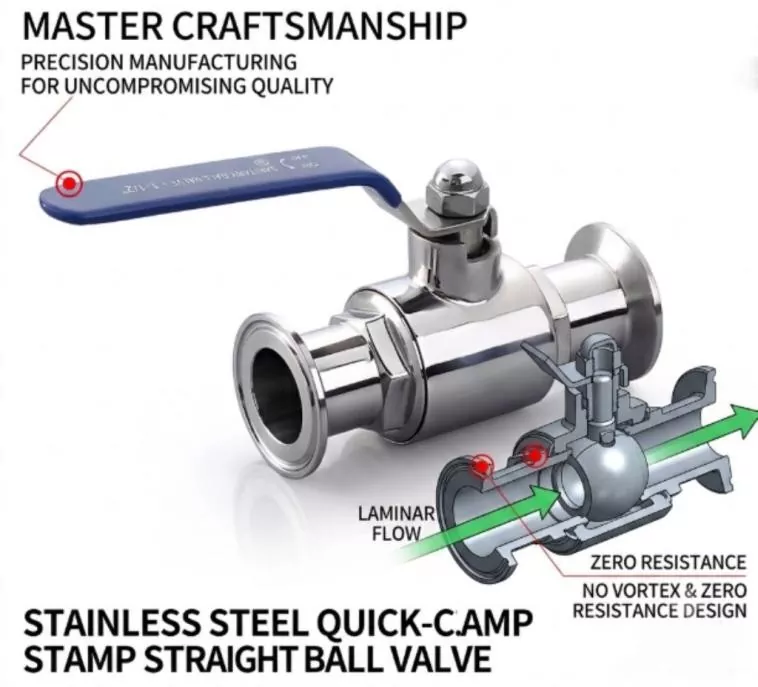 Direct Way Ball Valve